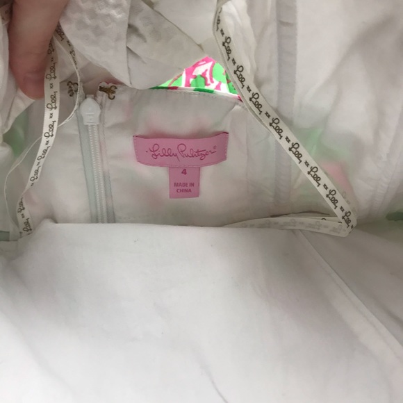 LILLY PULITZER FRANCO STRAPLESS DRESS SIZE 4 - Picture 6 of 6